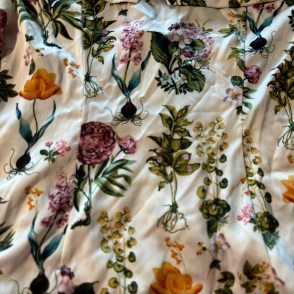 BeeU women's off the shoulder floral blouse size large, nwt - Picture 5 of 7